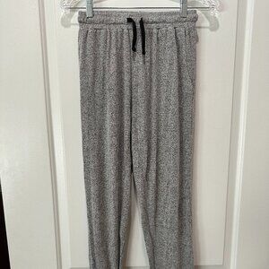 Zyia Cozy Heathered Gray Joggers | Soft Lounge Sweatpants | Size XS